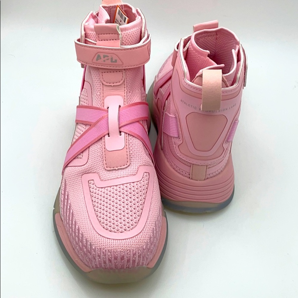 Athletic propulsion labs pink sneakers sz 8 BNWOT
